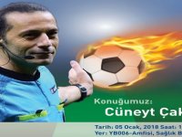 FIFA kokartlı hakem Cüneyt Çakır DAÜ’de öğrencilerle buluşuyor