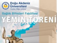 DAÜ Sağlık Bilimleri Fakültesi Mezunları için yemin töreni düzenliyor