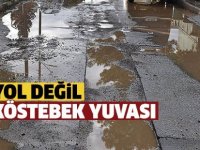 Lefkoşa'nın yolları yol değil köstebek yuvası