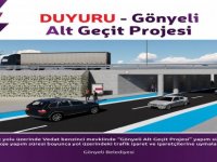 Gönyeli Alt Geçit Projesi’nin yapım süreci başladı 