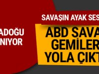 Ortadoğu'da gerginlik artıyor! ABD uçak gemisi yola çıktı