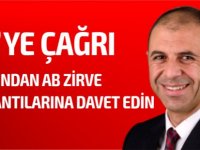 AB'ye çağrı... Sesimizin duyulmasını istiyoruz