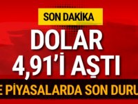 Dolar 4,91 TL'yi geçti son durum ne? Dolar ne kadar olacak?