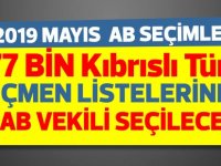 AB Seçimlerinde 77 Bin Kıbrıslı Türk de oy kullanabilecek