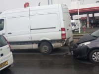 Lefkoşa'da trafik kazası!