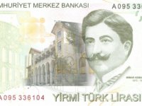 Yeni 20 TL'lik Banknotlar Tedavüle Girdi