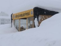 Ev ve araçlar kara gömüldü - Türkiye-Bitlis (VIDEO HABER)