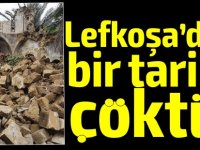 Lefkoşa'da bulunan tarihi St. Jacops Kilisesi çöktü