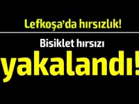 Lefkoşa'da bisiklet hırsızı yakayı ele verdi!