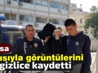 Mağusa:Eşiyle sevişme sahnelerini gizlice kayda aldı !