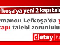 Harmancı: Lefkoşa’da yeni kapı talebi zorunluluk