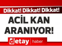 Acil kan aranıyor!