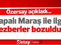 Özersay: Kapalı Maraş’la ilgili bir ezberi bozmuş durumdayız