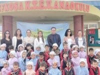 Lefkoşa Vakıf Anaokulu 15 Kasım'da Cumhuriyetimizin 36.Kuruluş yıldönümünü büyük bir çoşkuyla kutladı