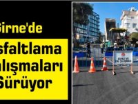 Girne'de Asfaltlama Çalışmaları Sürüyor