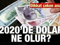 2020'de dolar ne olur? Dikkat çeken analiz