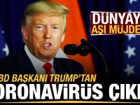 Trump'tan son dakika koronavirüs açıklaması! Dünyaya aşı müjdesi